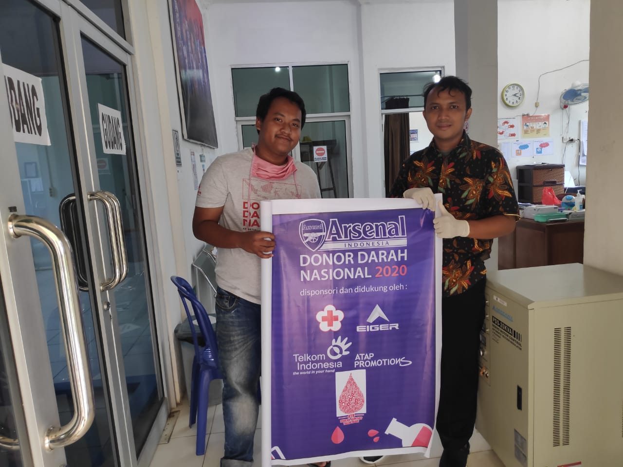 Koordinator Kegiatan AIS Kuala Tungkal Donor Darah